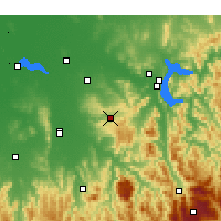 Nearby Forecast Locations - Beechworth - Kaart
