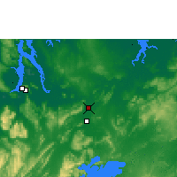 Nearby Forecast Locations - Kimberley Res - Kaart