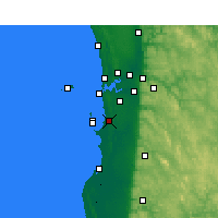 Nearby Forecast Locations - Medina - Kaart