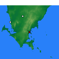 Nearby Forecast Locations - Port Lincoln - Kaart