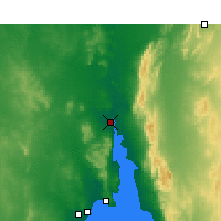Nearby Forecast Locations - Port Augusta - Kaart