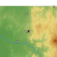 Nearby Forecast Locations - Parkes - Kaart