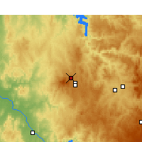 Nearby Forecast Locations - Orange - Kaart