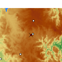 Nearby Forecast Locations - Armidale - Kaart
