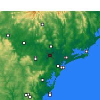 Nearby Forecast Locations - Maitland - Kaart