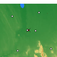 Nearby Forecast Locations - Horsham - Kaart