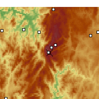 Nearby Forecast Locations - Thredbo - Kaart