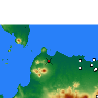 Nearby Forecast Locations - Serang - Kaart