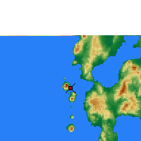 Nearby Forecast Locations - Ternate - Kaart