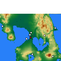 Nearby Forecast Locations - Manilla - Kaart