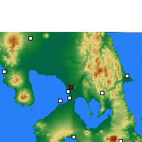 Nearby Forecast Locations - Manila Sc. - Kaart