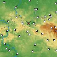 Nearby Forecast Locations - Zittau - Kaart