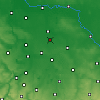 Nearby Forecast Locations - Delitzsch - Kaart