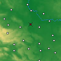 Nearby Forecast Locations - Bernburg - Kaart