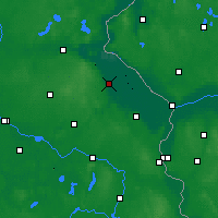 Nearby Forecast Locations - Bliesdorf - Kaart
