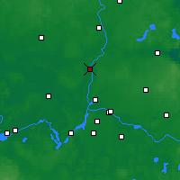 Nearby Forecast Locations - Oranienburg - Kaart