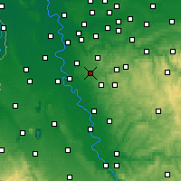 Nearby Forecast Locations - Mettmann - Kaart