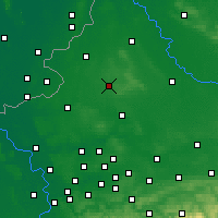Nearby Forecast Locations - Coesfeld - Kaart