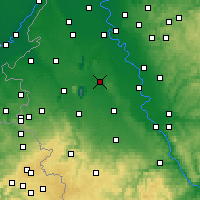 Nearby Forecast Locations - Bergheim - Kaart