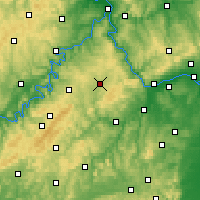 Nearby Forecast Locations - Simmern - Kaart