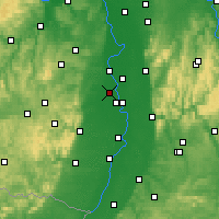 Nearby Forecast Locations - Frankenthal - Kaart