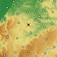 Nearby Forecast Locations - Böblingen - Kaart