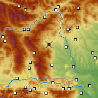 Nearby Forecast Locations - Voitsberg - Kaart