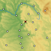 Nearby Forecast Locations - Ebermannstadt - Kaart