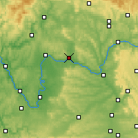 Nearby Forecast Locations - Haßfurt - Kaart