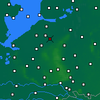 Nearby Forecast Locations - Veluwemeer - Kaart