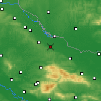 Nearby Forecast Locations - Virovitica - Kaart