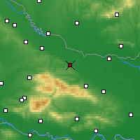 Nearby Forecast Locations - Slatina - Kaart