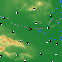 Nearby Forecast Locations - Belišće - Kaart