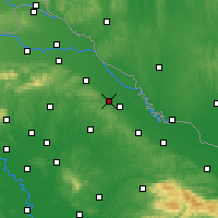 Nearby Forecast Locations - Virje - Kaart