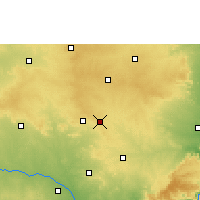 Nearby Forecast Locations - Badepalle - Kaart