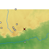 Nearby Forecast Locations - Dewas - Kaart