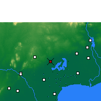 Nearby Forecast Locations - Eluru - Kaart