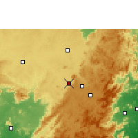 Nearby Forecast Locations - Jeypore - Kaart