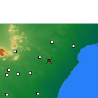 Nearby Forecast Locations - Karaikudi - Kaart
