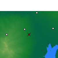 Nearby Forecast Locations - Limbdi - Kaart