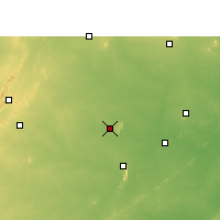 Nearby Forecast Locations - Malpura - Kaart