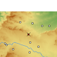 Nearby Forecast Locations - Manmad - Kaart