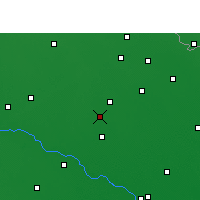 Nearby Forecast Locations - Mirganj - Kaart