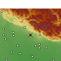 Nearby Forecast Locations - Nainital - Kaart