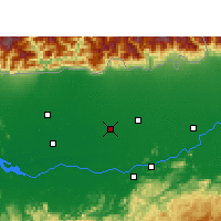 Nearby Forecast Locations - Nalbari - Kaart