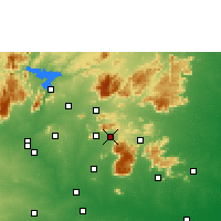 Nearby Forecast Locations - Namagiripettai - Kaart
