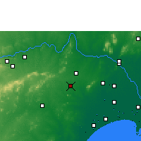 Nearby Forecast Locations - Narasaraopet - Kaart