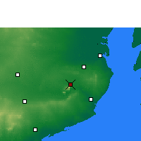 Nearby Forecast Locations - Palitana - Kaart