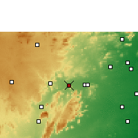 Nearby Forecast Locations - Pallikonda - Kaart