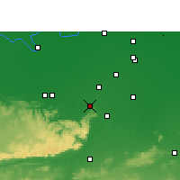 Nearby Forecast Locations - Sasaram - Kaart